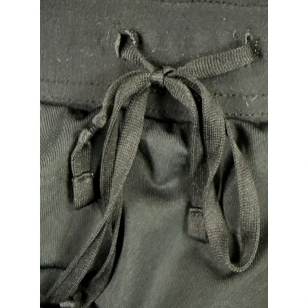 Nike Womens Small 5 Inch Inseam Black Dri-FIT Drawstring Running Shorts